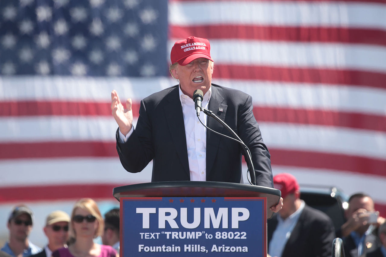 Donald Trump campaign rally