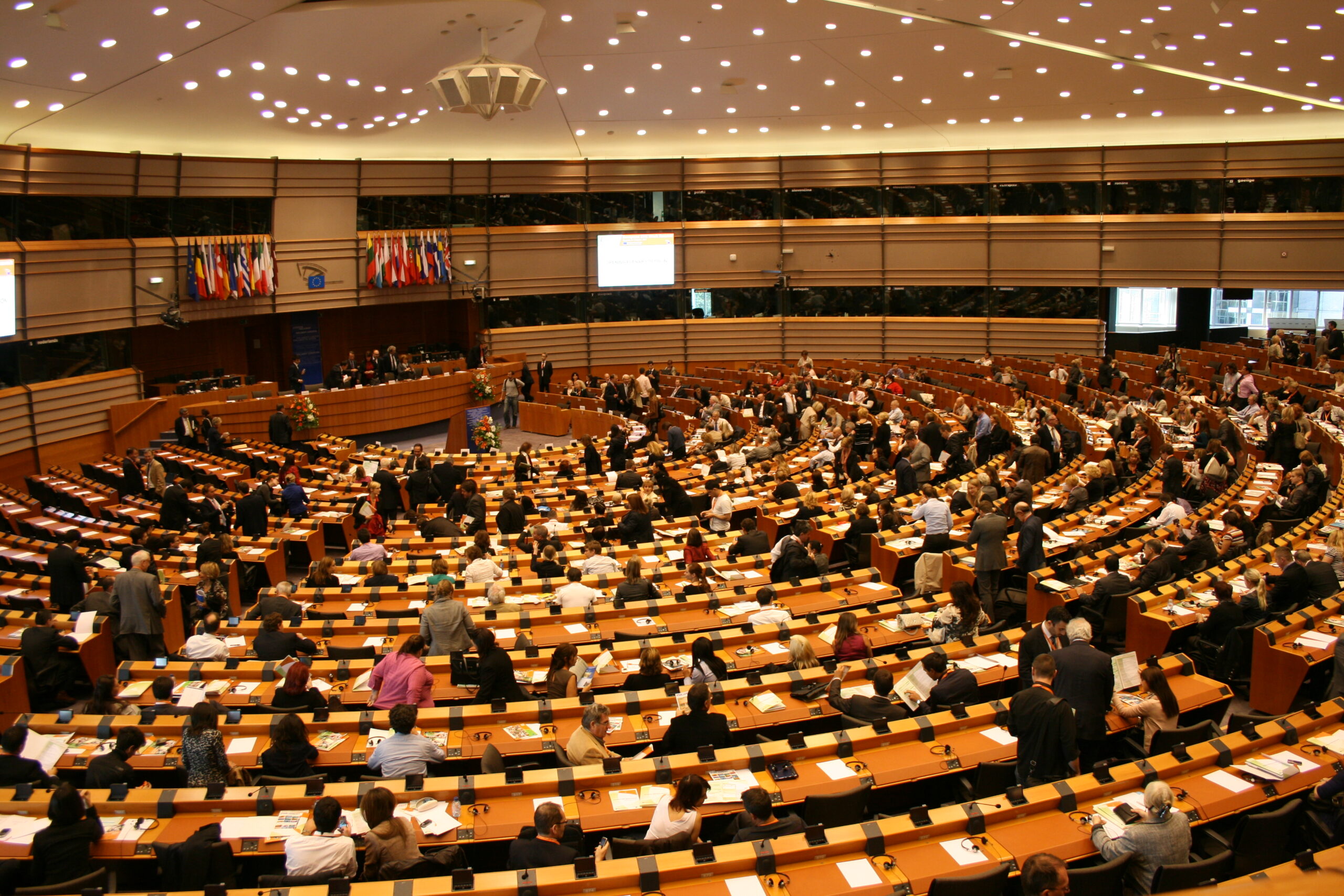 European Parliament Brussels plenary sessions hemicycle